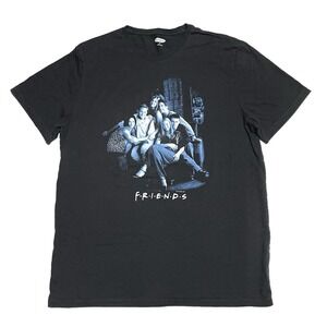 Friends Show Cast T-Shirt Women's Size XL Gray Short Sleeve Shirt